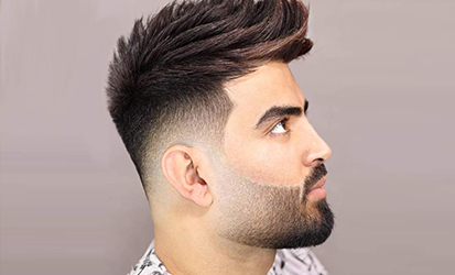 Haircut with Beard